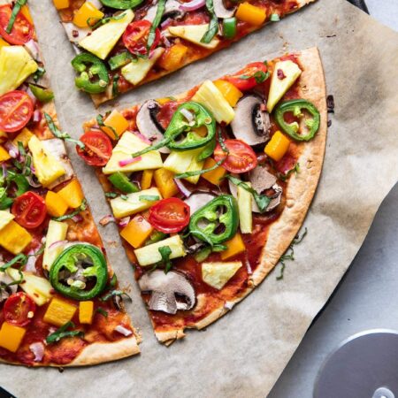 Hawaii Vegetarian Pizza